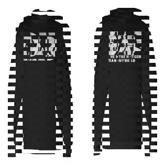 Skyrunning Dad The Man The Myth The Legend Father's Day Long Sleeve T-Shirt | Mazezy