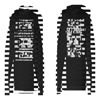 Slacklining Dad Best Slacklining Dad Ever Long Sleeve T-Shirt | Mazezy