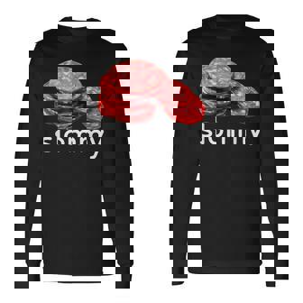 Slommy Salami Meme Oddly Specific Memes Internet Memes Long Sleeve T-Shirt | Seseable CA