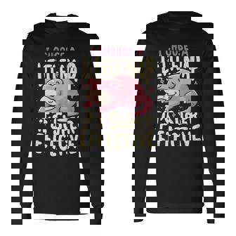 Slowpoke I Choose A Little Nap It'super Effect 長袖tシャツ 長袖Tシャツ - Kawaiitshirt