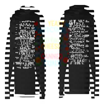 Smells Like Canned Tuna Inappropriate Humor Yeast Infection Long Sleeve T-Shirt - Monsterry