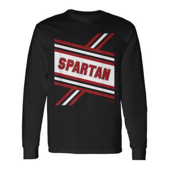 Snl Spartan Cheerleaders Faux Costume Long Sleeve T-Shirt - Thegiftio UK