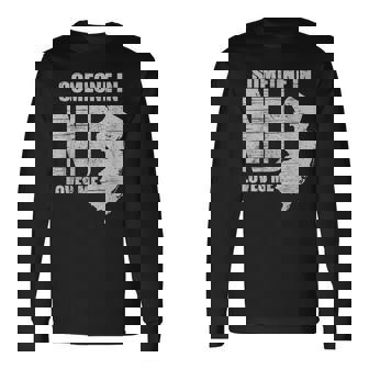 Someone In New Jersey Loves Me Retro Us State Cool Long Sleeve T-Shirt | Mazezy