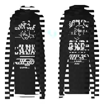 Soon To Be Grandpa 2026 Loading Pregnancy Announcement Long Sleeve T-Shirt - Monsterry