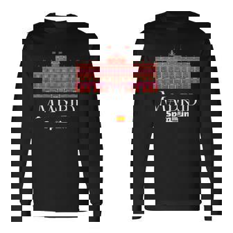 Souvenir De Madrid T-shirt à manches longues - Cadeauxyz