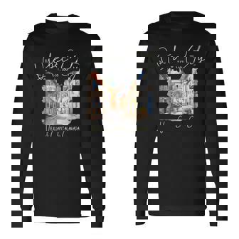 Souvenir De Québec Rétroouvenir Du Canada Québec T-shirt à manches longues - Cadeauxyz