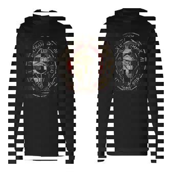 Sparta Casco Espartano Para Hombre Camiseta de manga larga - Regaloses