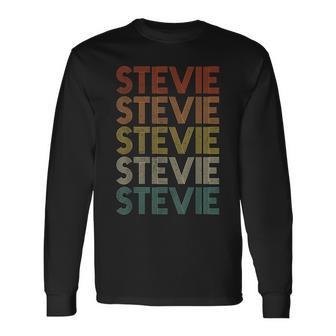 Stevie Retro Vintage Long Sleeve T-Shirt - Thegiftio UK