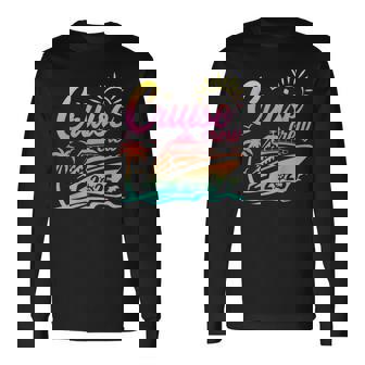 Summer Vacation Cruise Crew 2025 Trip Matching Family Group Long Sleeve T-Shirt - Thegiftio