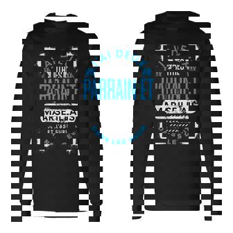 Supporter De Marseille Football Parrain Homme Humour T-shirt à manches longues - Cadeauxyz