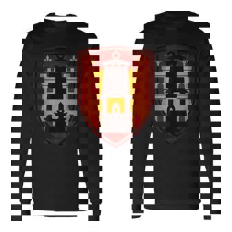 Supporter Lensois – Blason Rouge Et Or Football T-shirt à manches longues - Cadeauxyz