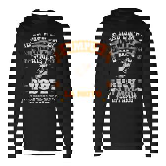 Supporter Motard Humour Fan De Rugby Moto Et Apéro T-shirt à manches longues - Cadeauxyz