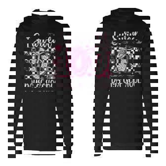 I Survived 100 Days Of School 100Th Days Of School Long Sleeve T-Shirt - Thegiftio