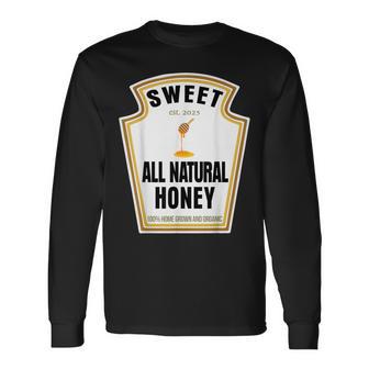 Sweet Natural Honey Condiment Spice Costume Party Matching Long Sleeve T-Shirt - Thegiftio UK