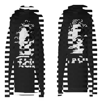 Tai Chi Spiritual Yin Yang Mind Body Wellness Martial Arts Long Sleeve T-Shirt | Mazezy