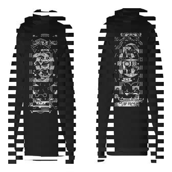 Tarocchi Degli Arcani Maggiori Ruota Della Fortuna Maglietta a maniche lunghe - Novitaregali