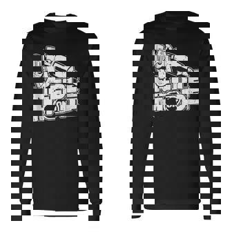 Tatuado Tatto Artista Tinta Tatuaje Tatuador In Mangas Camiseta de manga larga - Regaloses