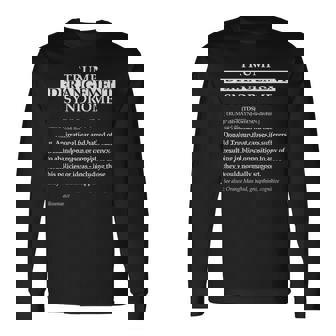 Tds Political Definition Trump Derangement Syndrome Long Sleeve T-Shirt - Monsterry