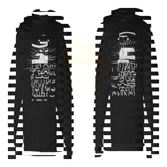 I Teach Future Saints Long Sleeve T-Shirt | Seseable FR