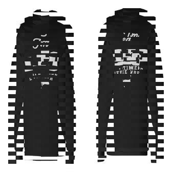 Team Leo Nom Amusant Leo T-shirt à manches longues - Cadeauxyz