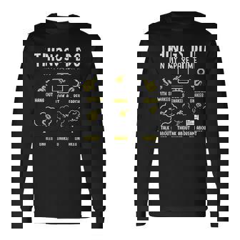 Things I Do In My Spare Time Snake Enthusiast Snake Colorful Long Sleeve T-Shirt | Mazezy