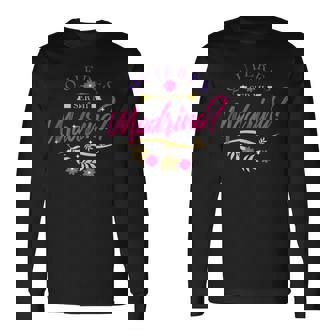 Tía Mexicana Oobrino O Quiereser Mi Madrina De Bautizo In Mangas Camiseta de manga larga - Regaloses