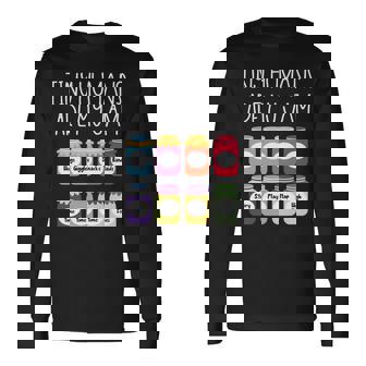 Tiny Humans Are My Jam 幼稚園保育士 長袖tシャツ 長袖Tシャツ - Kawaiitshirt