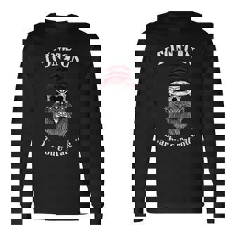 Tonton Barbu & Tatoué Oncle Barbe Mari Cadeau T-shirt à manches longues - Cadeauxyz