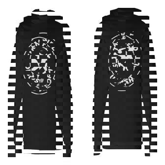 Track & Field Shot Put And Discus Long Sleeve T-Shirt | Mazezy