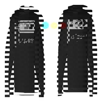 Traffic Light It's Green 信号機 メンズ レディース おしゃれ ユニーク おもしろ 長袖Tシャツ - Kawaiitshirt