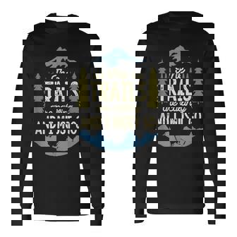 Trail Running And Skyrunning For Mountain Runner Long Sleeve T-Shirt | Mazezy