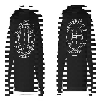Trained In The Classical Arts Manual Transmission Car Long Sleeve T-Shirt | Seseable CA