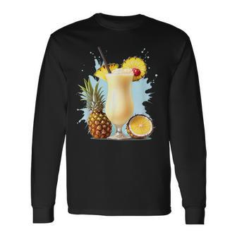 Tropisches Getränk Pina Colada Langarmshirts - Geschenkecke