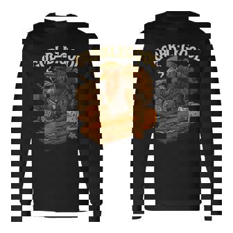 Turkey Gabagool Gobblegool Italian Food Long Sleeve T-Shirt | Mazezy