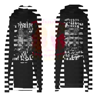 Twinning With My Bestie Twins Friends Twin Matching Long Sleeve T-Shirt - Seseable