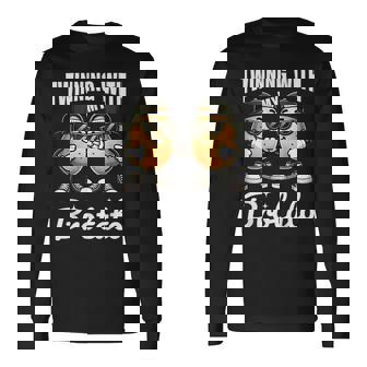 Twinning With My Bro Potato Twin Brothers Best Friend Long Sleeve T-Shirt - Monsterry