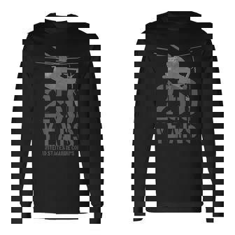 United States Marine Corps 250 Years Chopper Long Sleeve T-Shirt | Mazezy