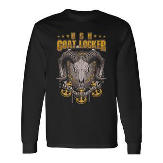 United States Navy Chief Petty Officer Goat Locker Long Sleeve T-Shirt - Thegiftio