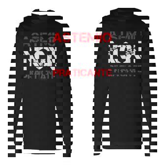 Uomo Uomocritta Divertente Astemio Non Praticante Maglietta a maniche lunghe - Novitaregali