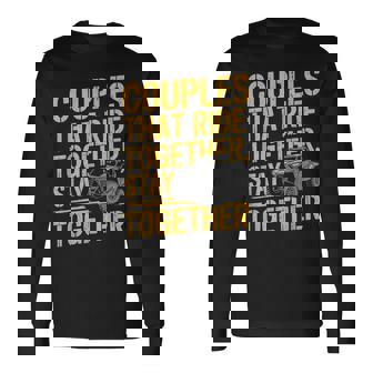 Utv Sxs Side By Side Long Sleeve T-Shirt | Mazezy