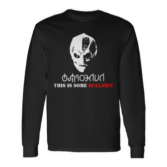 Vanderspeigle Alien This Some Bullshit Limited Edition Long Sleeve T-Shirt - Thegiftio UK