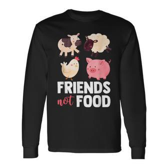 Vegan Füreganerprücheegetarier Tierschutz Ethik Langarmshirts - Geschenkecke