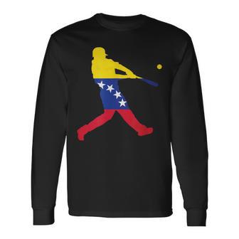 Venezuela Baseball Long Sleeve T-Shirt - Thegiftio UK