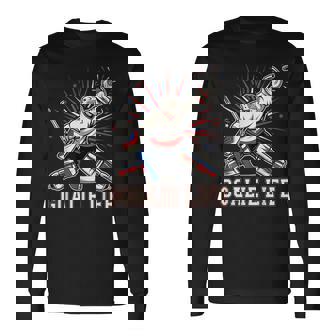 Vida Portero Hockey Hielo Divertido Portero Camiseta de manga larga - Regaloses