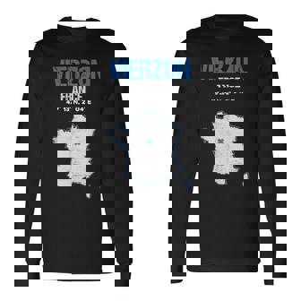 Vierzon France City T-shirt à manches longues - Cadeauxyz