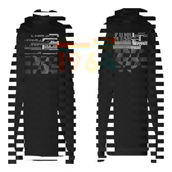 Vintage 1964 Edición Limitada Retro Casete Cinta Cumpleaños 60 Camiseta de manga larga - Regaloses