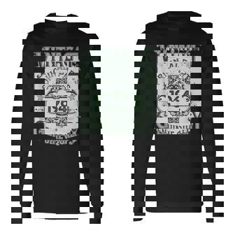 Vintage 1964 Pour Homme Édition Limitée Anniversaire T-shirt à manches longues - Cadeauxyz