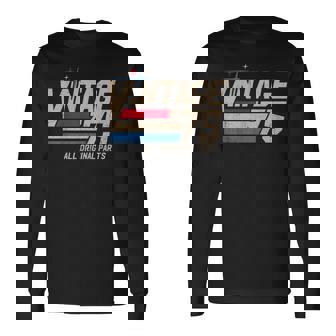 Vintage '75 Retro 50Th Birthday For Dad Usa Since 1975 Long Sleeve T-Shirt - Seseable