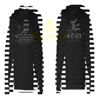 Vintage Fratelli's Family Restaurant 80S Movies Skull Long Sleeve T-Shirt | Mazezy