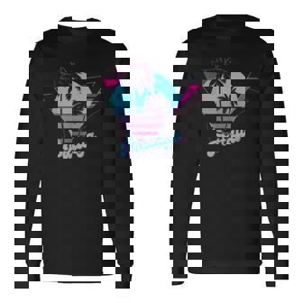 Vintage Palmiers Thaïlande Pattaya 90S Retro T-shirt à manches longues - Cadeauxyz